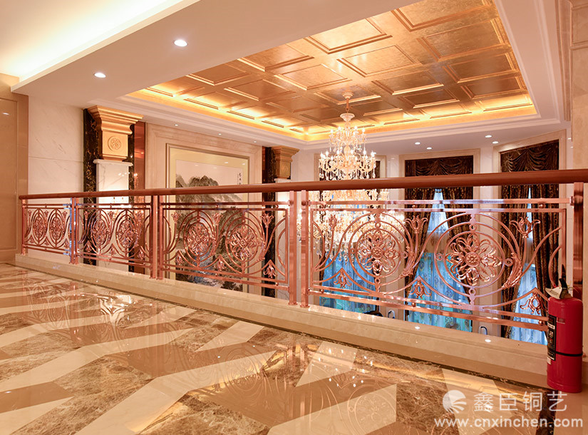 「鑫臣銅藝樓梯《鬱金香》案例分享（二十三）」圖片